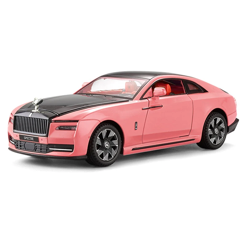 Rolls-Royce Spectre Alloy Model Car Toy para Crianças, Diecasts