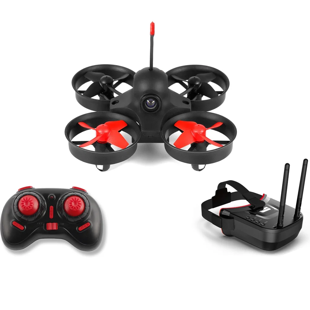 Rtf Micro Fpv rc Corrida Quadcopter Óculos vr Drone Brinquedos 5.8g s2 800tvl Câmera 40ch Ls-vr009 - Image 6