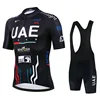 Uae New Pro Team 2025 Cycling Jersey Set Summer Breathable Bicycle Men's MTB Bike Clothing Maillot Ropa Ciclismo Uniform Suit 1