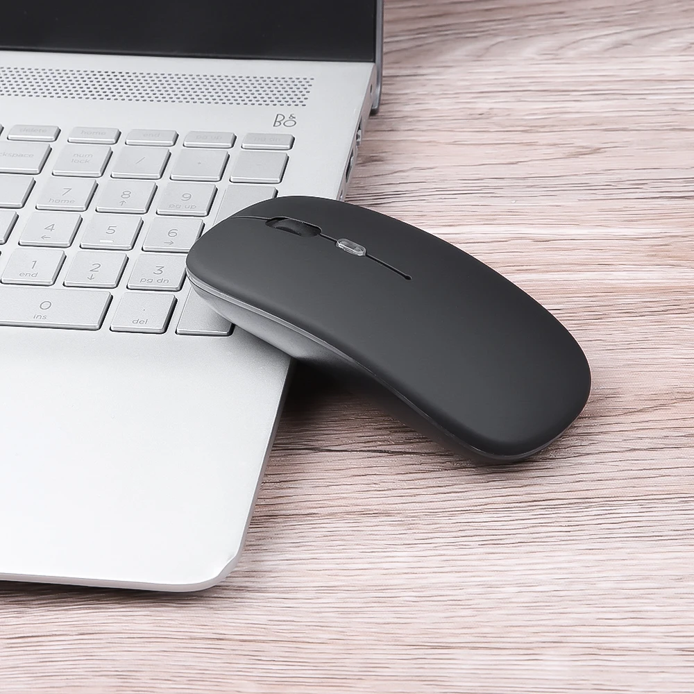 1600DPI 2.4Ghz Wireless Mouse Ergonomic Silent Mouse Rechargeable RGB Backlight Mice USB Receiver For Laptop PC Tablet Mute Mice wireless mouse ergonomic mouse