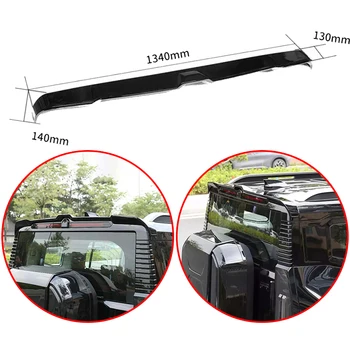 Per Chery Jetour Traveller T2 2023 2024 Spoiler Posteriore per Tetto Auto in ABS di Alta Qualità Accessori Decorativi Kit Carrozzeria Nero Lucido