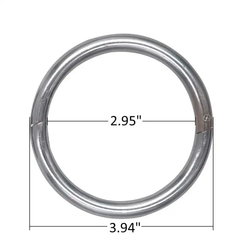 Anello Naso Per Bovini In Acciaio Inox - Morsetto A Spring Per Mucche E Tori, 3 Taglie, Senza Punzoni - Foto 12