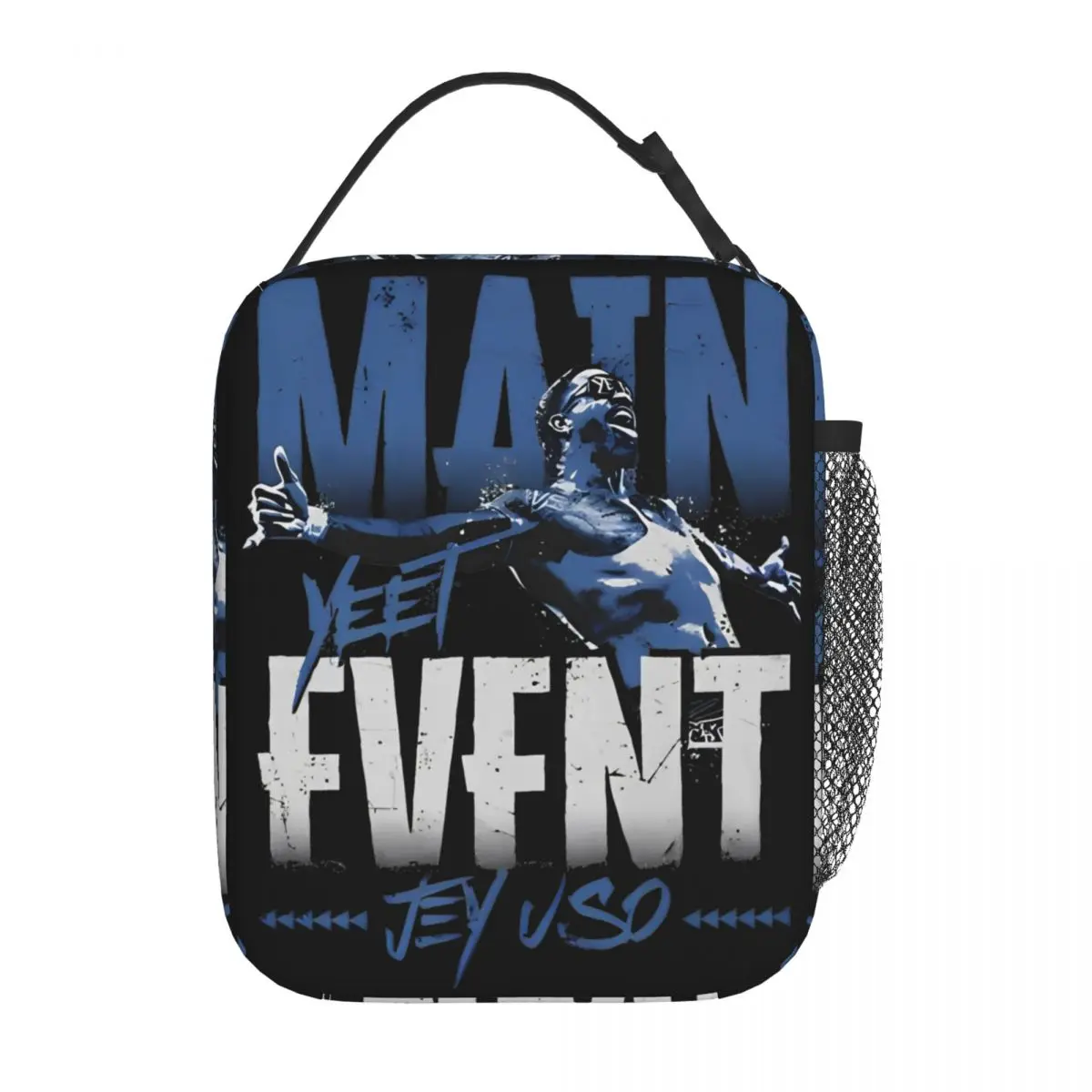 Jey Uso Yeet Wrestling Wrestler Thermal Insulated Lunch Bag for School Portable Food Bag Container Cooler Thermal Lunch Boxes
