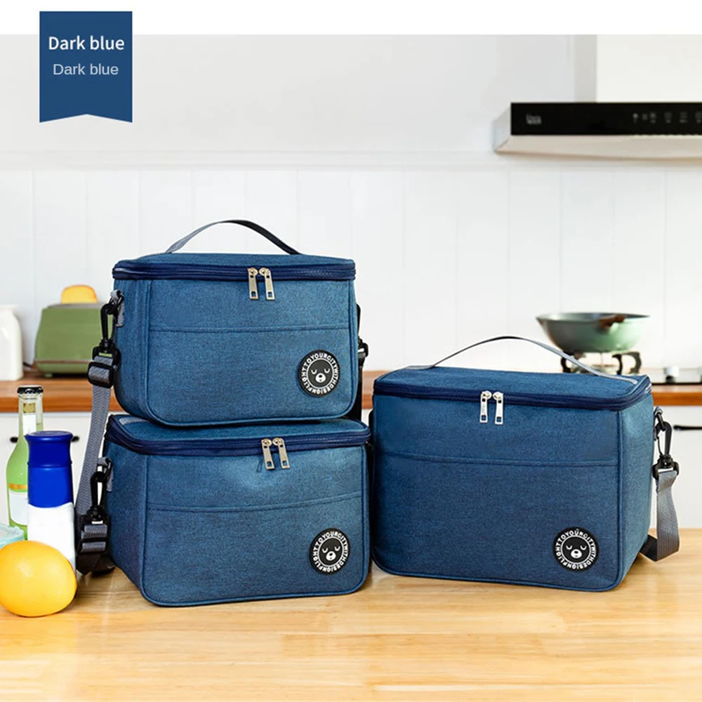 Portable Lunch Bag Food Thermal Box Cooler With Shoulder Strap Organizer Insulated Case lunch cooler bag cooler bag lunch bag electric lunch box