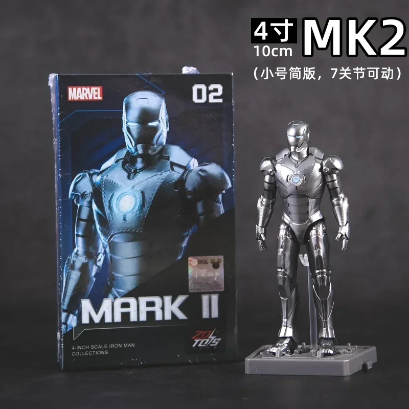 thumbnail image 1 of Figura de acción de Zd Toy original de Marvel, Iron Man, Avengers Mark2, modelo 1/10, colección de figuras de acción de anime, modelo de decoración de habitación, juguete robot, regalos, 1 of 5