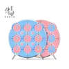 New Qiyi Clock Magnetic Puzzle Limited Edition Clock Magic Version Water Blue Coral Competition Dedicated  Column WCA 1