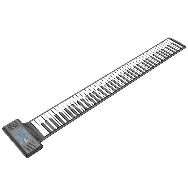 Mini Portable For Gifts Piano Hot Sale Portable Roll Up Piano E-Portable 88 Keys Hand Roll Folding Soft Electron Organ