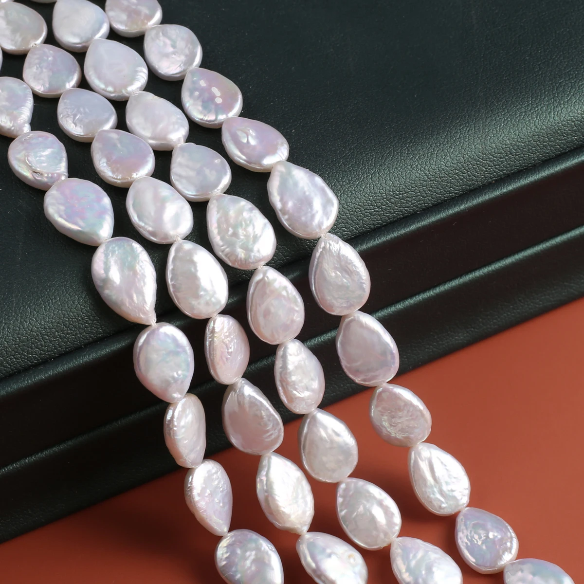 Natural Pearl Small Drop Delicate Shape Elegant Appearance for DIY Jewelry Making Handmade Bracelet Necklace Length 36cm