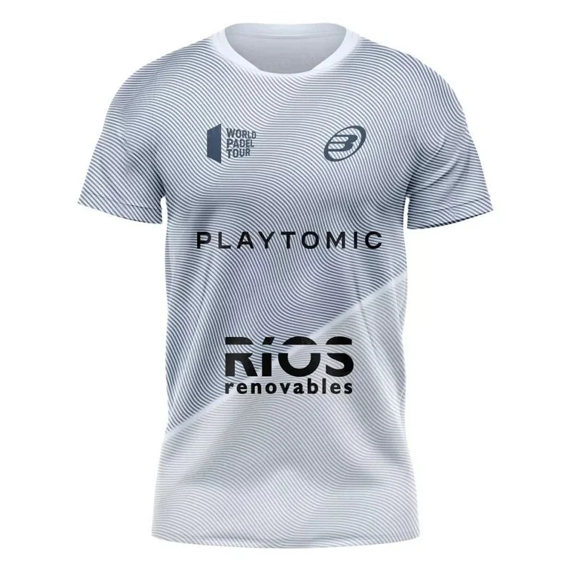 New Latest Summer 3D T-Shirt Padel Bullpadel Men's Tennis Suit Summer Sports Table Tennis Badminton Sportswear Breathable Tees 4
