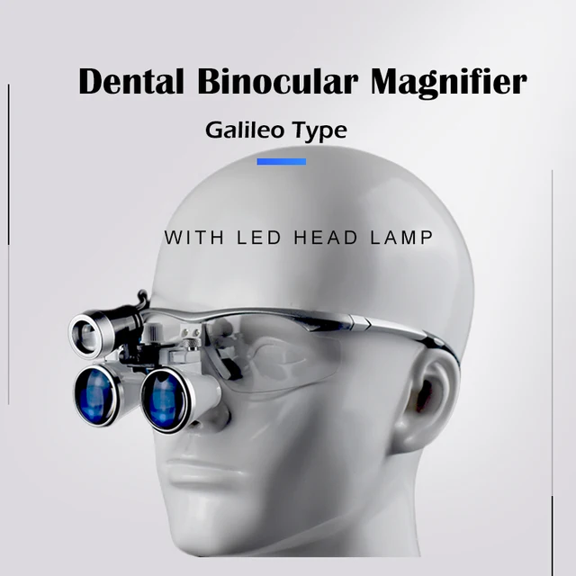 Dentist Loupes Lamp Lab Medical Dentistry Magnifying Glasses Headlight Headlamp Dental and Surgical Head Light