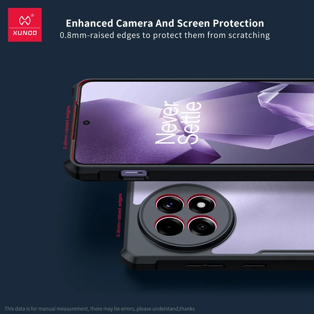 Xundd Airbags Shockproof Translucent Matte Laser Pattern Phone Case