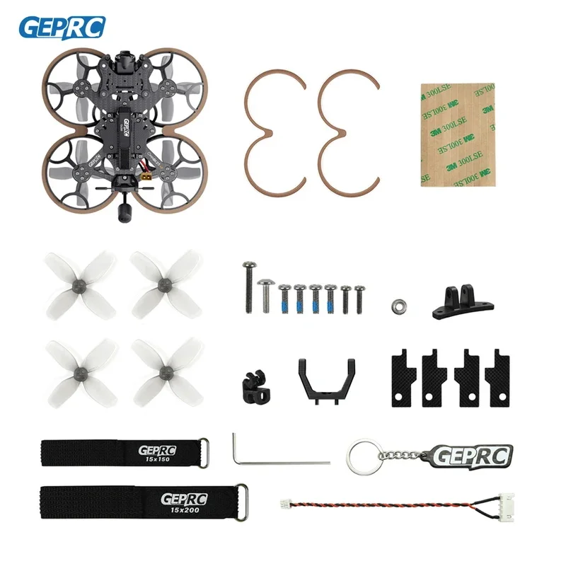 GEPRC Cinelog25 V2 Analog FPV TAKER G4 35A AIO Caddx Ratel2 Video BNF Mini 4S Freestyle RC Quadcopter Drone Racing Kit 5