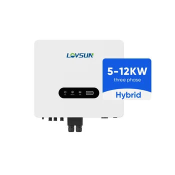 IP66 10kW Three Phase Hybrid Solar Inverter for Solar Power System with EU Certificate