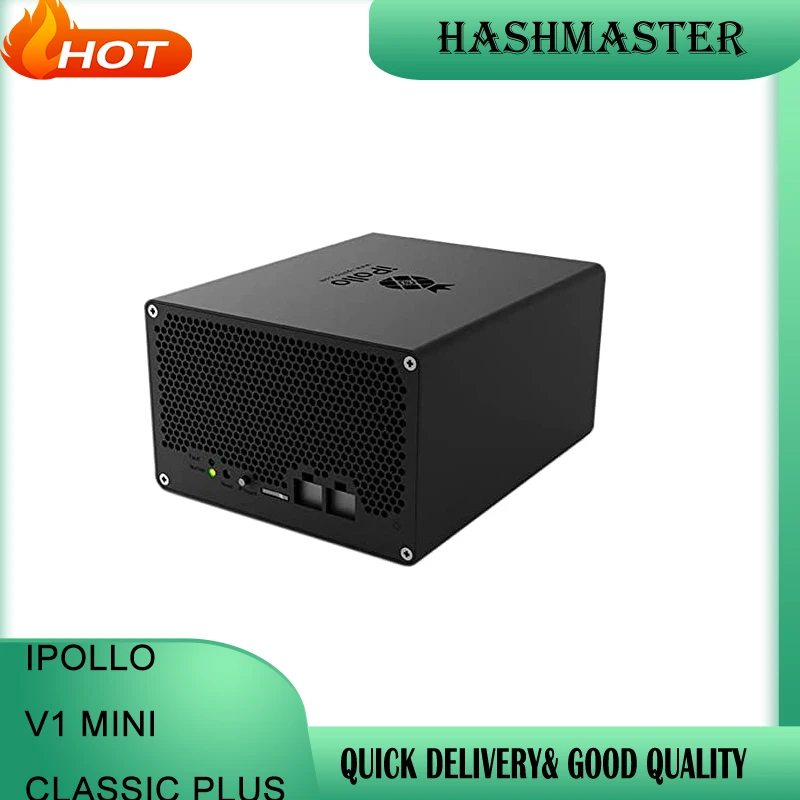 

Мини-Майнер ivolo V1 Classic Plus 130M/280M/300M Hashrate и т. д. с низким энергопотреблением 104 Вт/184 Вт для добычи и т. Д.