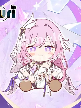 Игрушка Yuri Honkai Impact 3rd Elysia 30 см, плюшевая кукла, одежда, костюм, наряд, милый аниме косплей, реквизит C MT