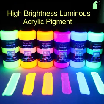 Glow in Dark Acrylic Paint 59ML 1