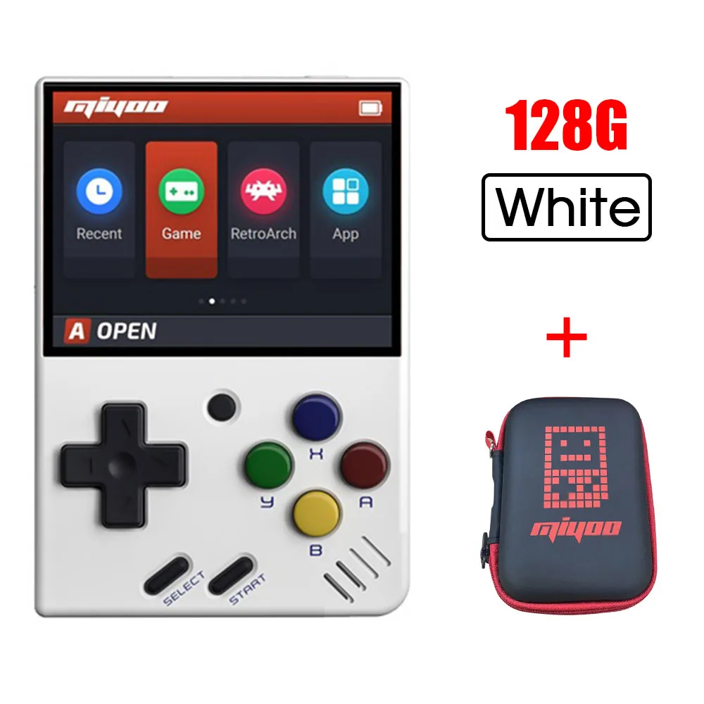 Miyoo Mini IPS Retro Video Gaming Console 2.8 Inch IPS HD Screen for FC GBA Portable Games Console Handheld Game Players 