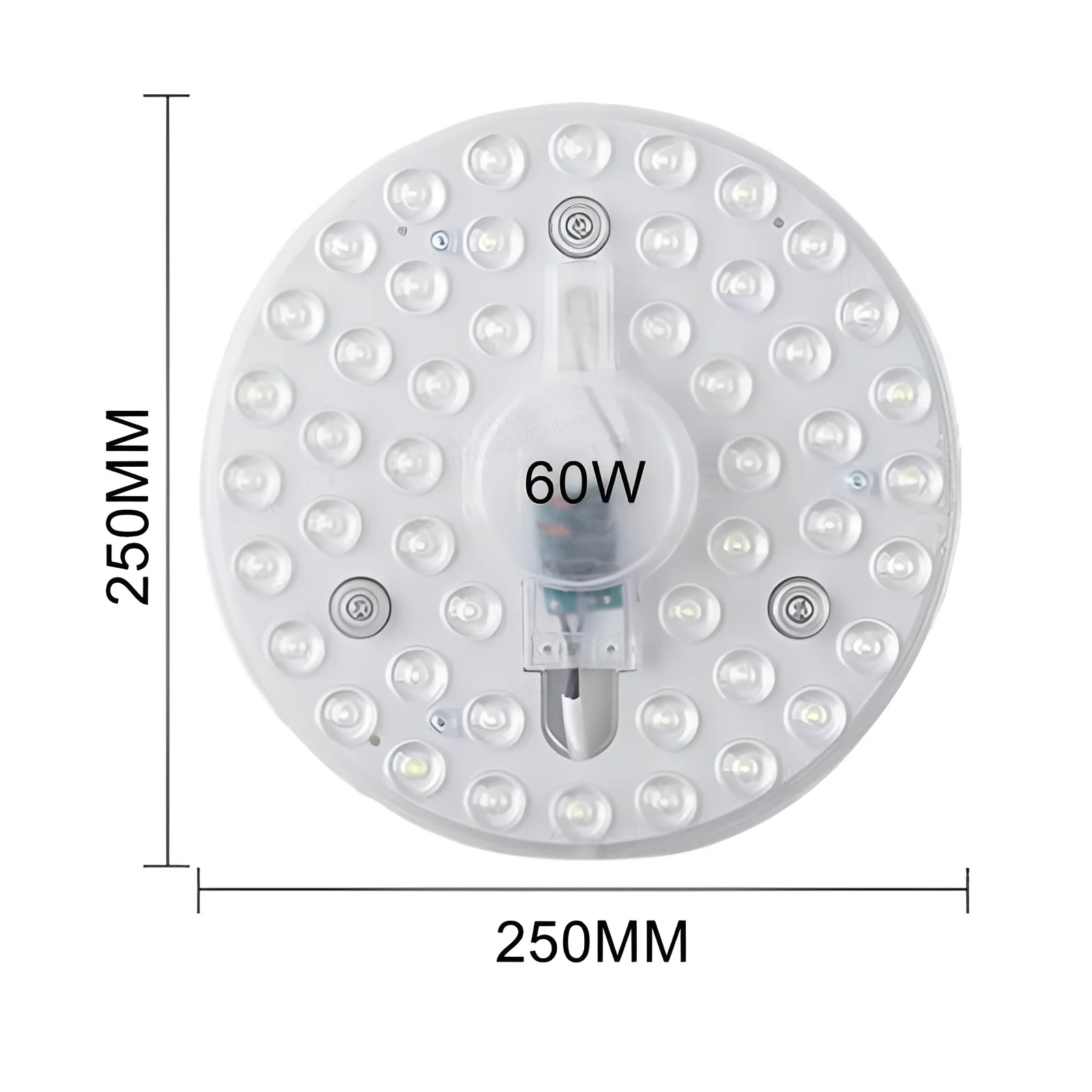 thumbnail image 1 of PANEL de anillo LED de 60 W, 50 W, 36 W, 24 W, 18 W, 12 W, luz circular, panel de techo LED redondo, lámpara circular, CA 220 V, 230 V, 240 V, luz LED, 1 of 5