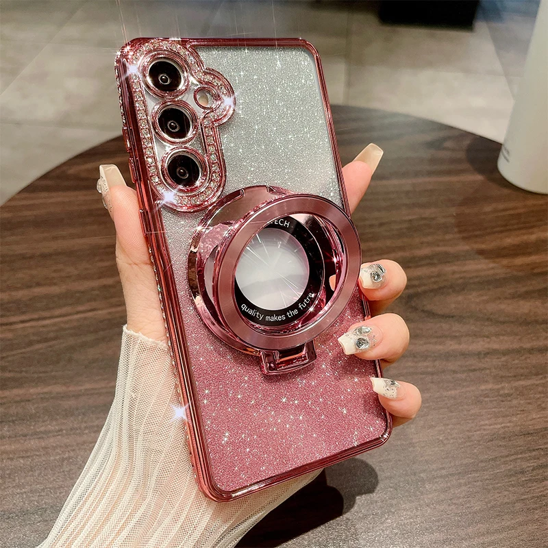 Glitter Ring Luxury Smartphone Case