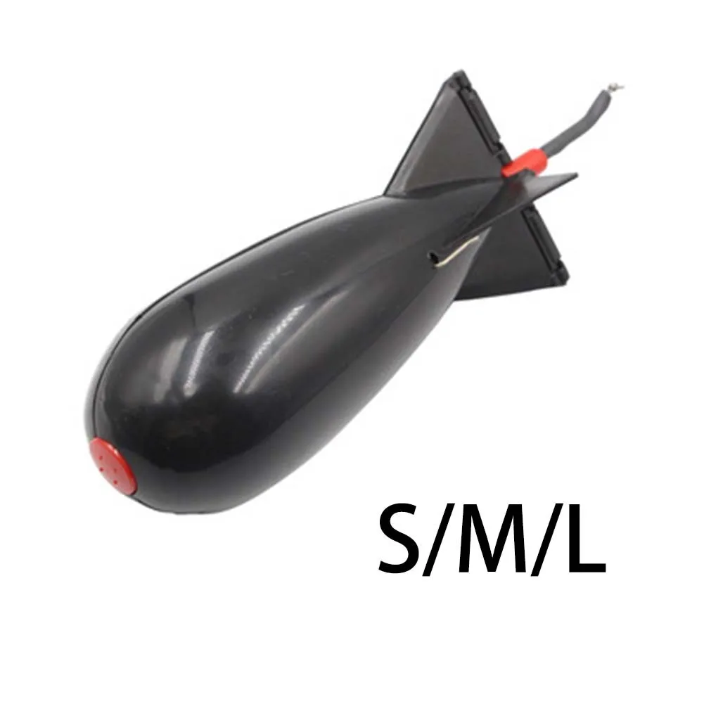 1pc S M L Karpfen Angeln Rakete Feeder Spod Bombe Float Köder Köder Halter Spomb Pellet Raketen Feeder Position getriebe Zubehör – Detail 2
