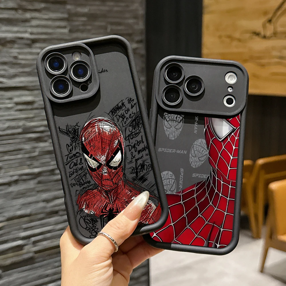 Cool S-Spiders Men Soft Phone Case Cover