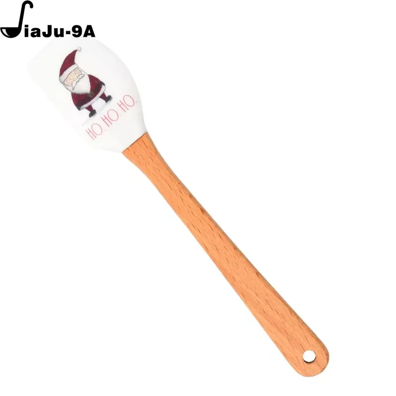 Christmas Series Mini Silicone Spatula Cake Cream Spatula Split Butter Cake Decoration Tool Kitchen Baking Accessories cake spatula,cream spatula,cake decorating tools,silicone spatula