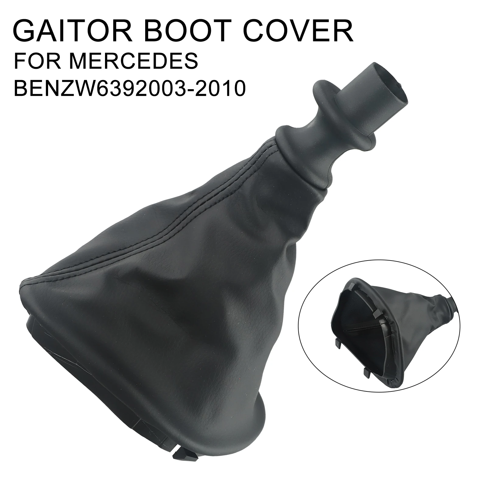 

Shift Knob Cover Gaitor Boot Cover 19cm 1pcs Accessories Black Front Gear Shift Parts Plastic Stick Knob Vehicle