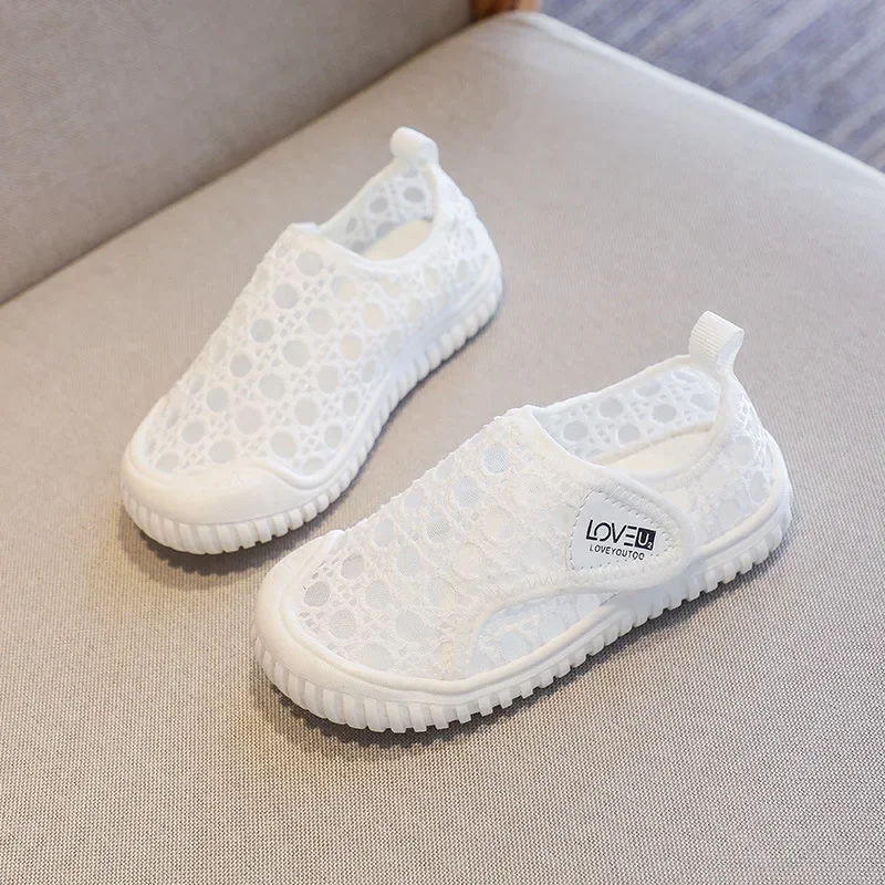 Baby Girls Casual Shoes Summer Boys Sneakers Breathable Mesh Children Shoes Soft Sole Infant Toddler Kids Sports Sandals