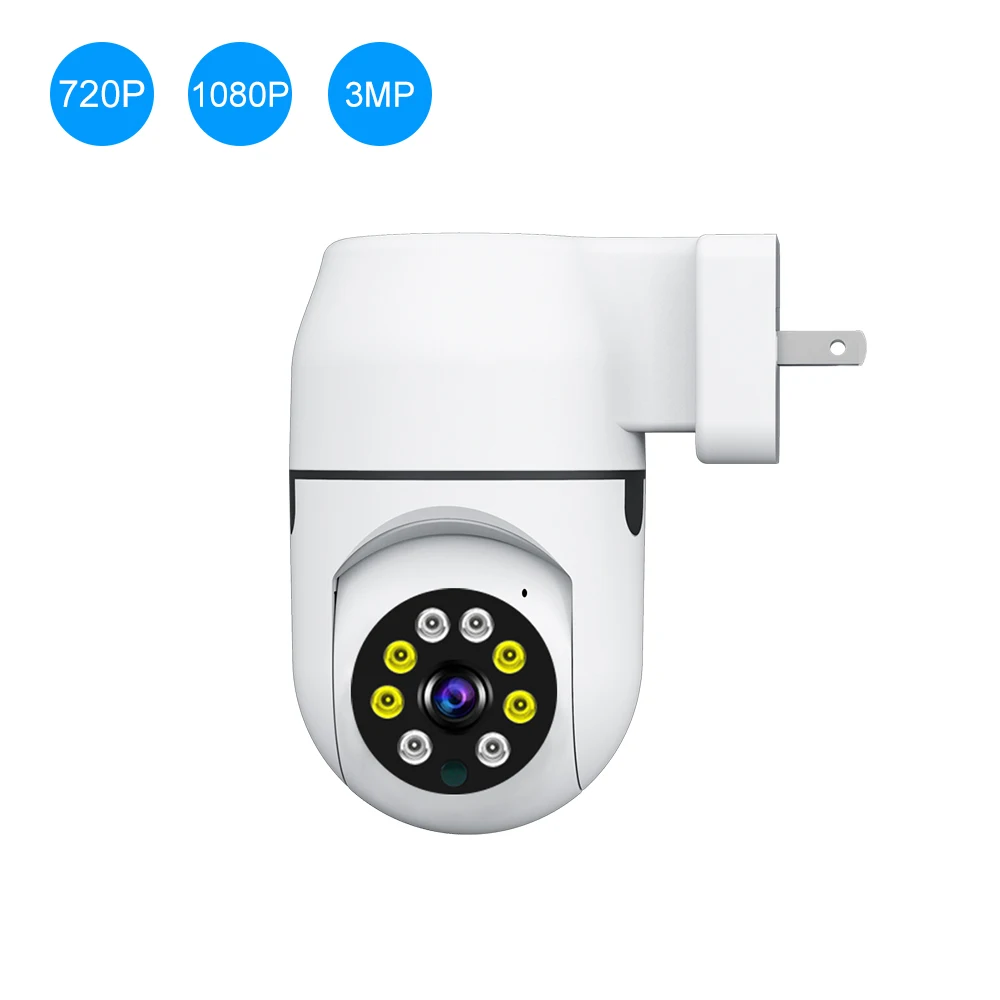 2Mp 1080P Full Color Ai Umanoide Motion Detection Ptz Telecamera Ip Wifi Baby Monitor Interno Visione Notturna Citofono Baby Monitor