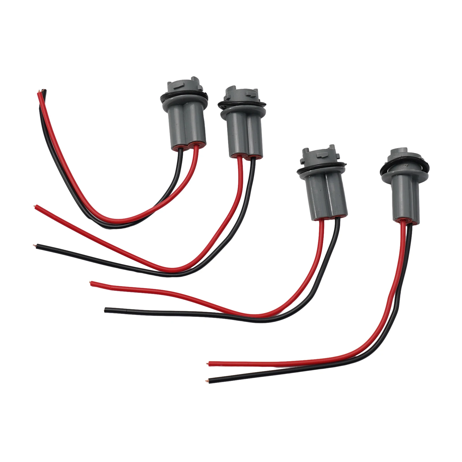 Lamp Holder LED Light 135mm Length 50000 Hours Plastic Simple Design T15 Rubber Wedge Connector Socket
