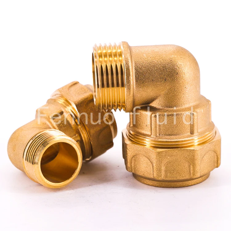 

OEM&ODM Customized Pipe brass forged PE Compression Fitting PPR Compression fitting
