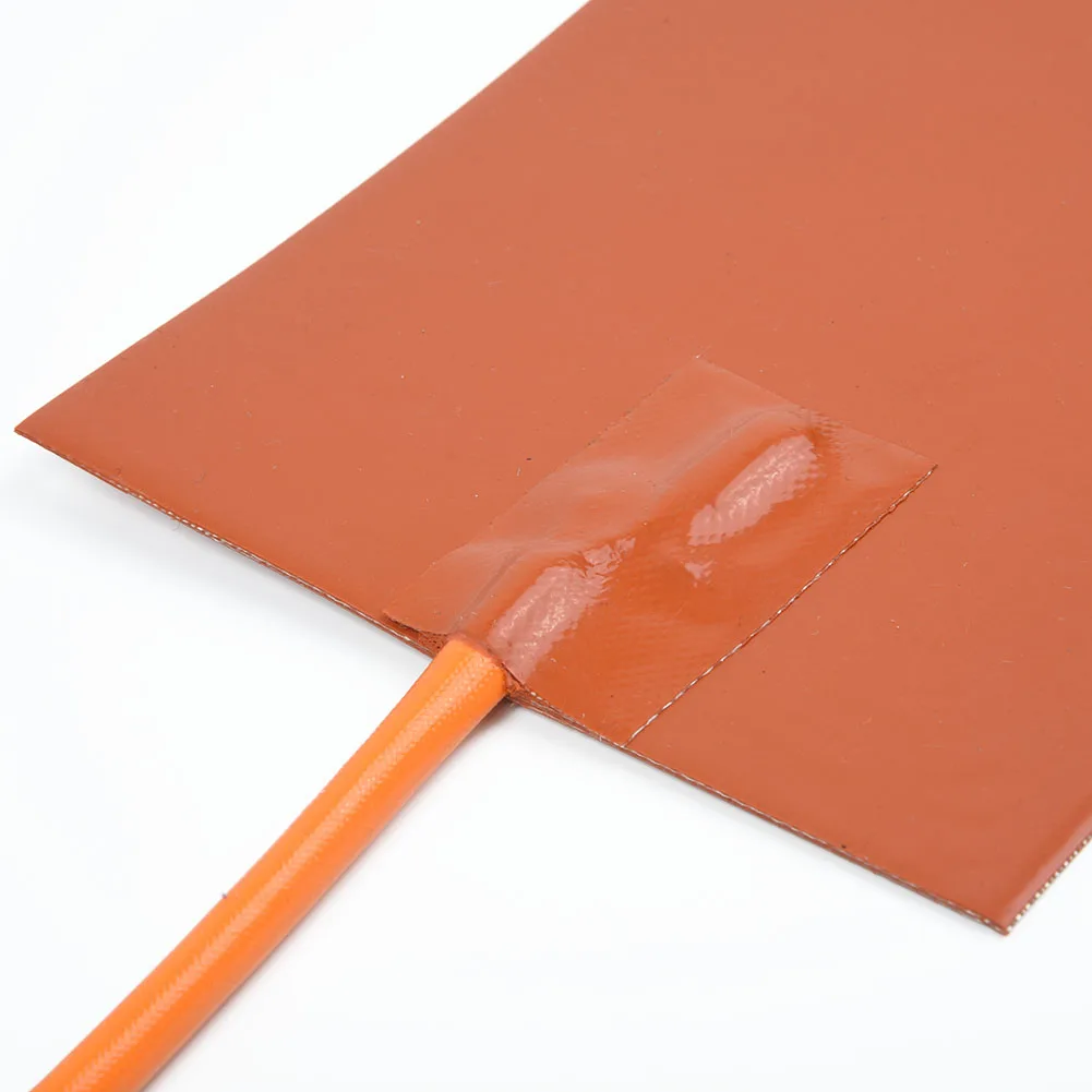 Flexible Silicone heating Pad Food Heater Hot Pizza 100W 65 degrees Delivery Bag Mat Orange Temperature Useful