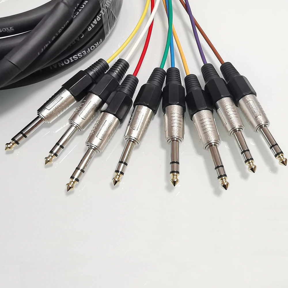 8 Channel 3m XLR Balanced Loom / Snake / Multicore