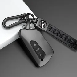 Premium Soft TPU Car Key Protector Cover & Keychain Accessories (Grey rope)