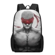 

League of Legends LOL 3D Print School Bags for Kids Backpack Student Bookbag Children Book Bag Funny Girls Schoolbags shoulder B