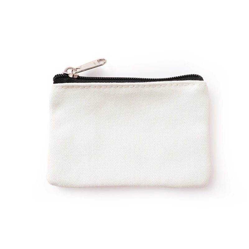 DIY einfache Leinwand Baumwoll tasche reine Reiß verschluss Münze Schlüssel Tasche Geld Tasche Frauen Männer Hand Geldbörse kleine Brieftasche Kind – Detail 10