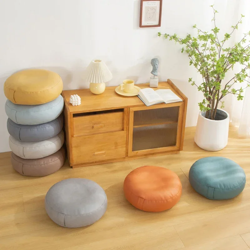 

Simple Japanese-Style Fabric Cushion Lazy Person Tatami Futon Living Room Sofa Small Stool Balcony Bay Window Cushion