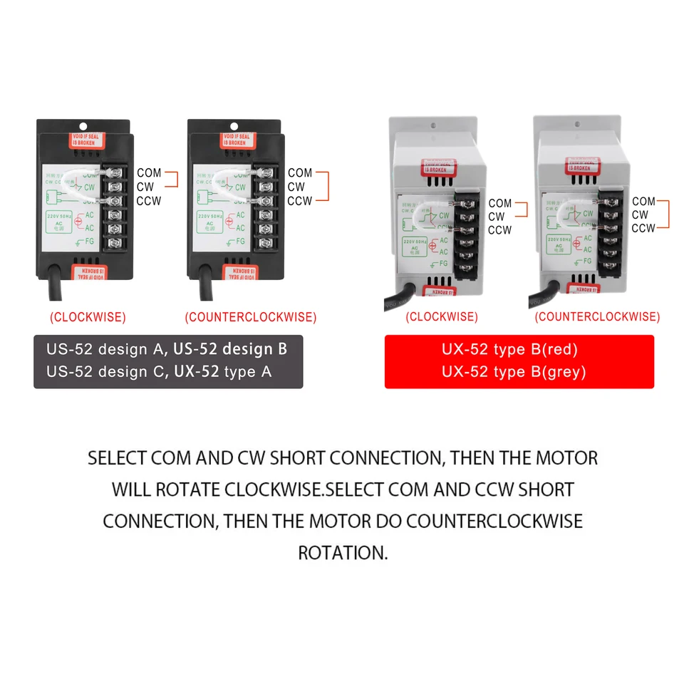 Regolatore Di Velocità Per Motori AC 400W - 220/240V, Controllo Giri E Direzione - Foto 5