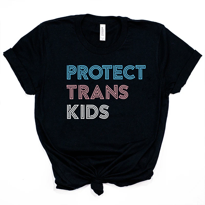 

Футболка женская хлопковая с защитой трансвестита, топ в стиле Харадзюку для ЛГБТ, с защитой прав человека, с коротким рукавом, лето