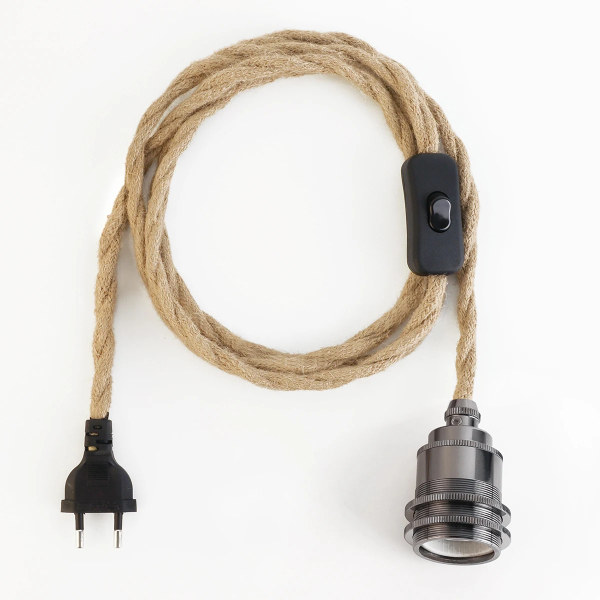 2 Lampade A Sospensione Vintage Con Spina, Lampada A Sospensione - Foto 9