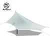 Aricxi 15d silicone nylon with dyneema ultra light weight tarp for outdoor camping hiking backpacking black or gray 1