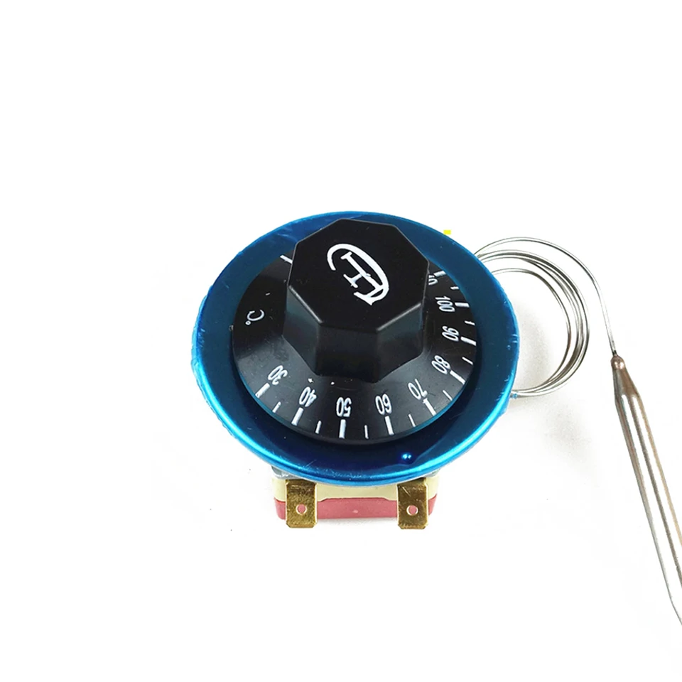 thumbnail image 2 of JUSTYAOFENG Thermostat Temperature Controller - AC 250V 16A, 50-300°C, For Electric Oven Stove Knob 2 of 13