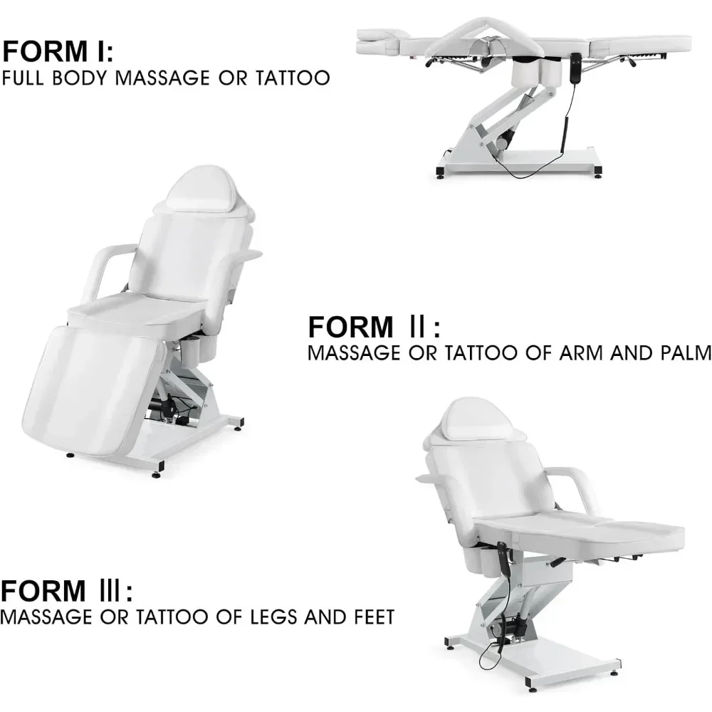 Description Picture 3 of itemArtist hand Massage Table Electric Height Adjustable Massage Bed Facial Bed Lash Bed