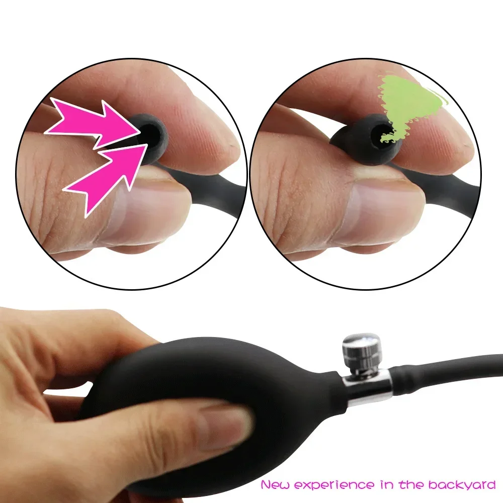 Urethral Dilator Silicone Urethral Dilator Urethral Catheter Penis Plug Pump Anal Dilatator Sounds NO Vibrator Sex Toys for Men Male Penis Insert Device Sounding