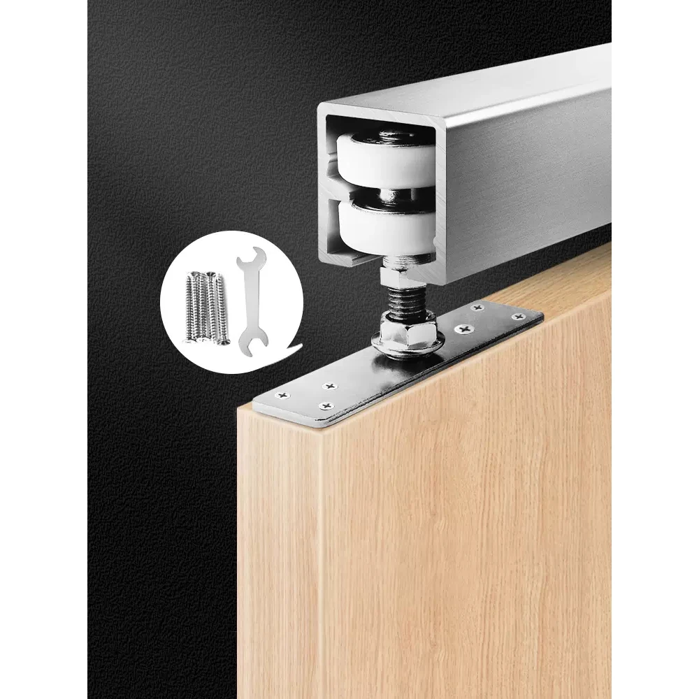 Folding Door Hardware Hanging Wheel Wooden Door Pulley Accessories