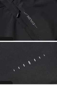 الخريف الرجال عارضة في الهواء الطلق للماء المشي لمسافات طويلة سترة انفصال مقنعين سترة واقية يندبروف معطف خفيف الوزن للسفر الصيد 3