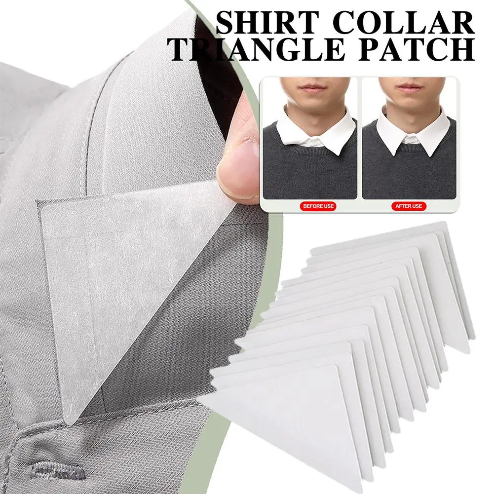 Collar Corner Anti-curling Horn Fixed Brace Disposable Self-adhesive Collar Styling Tape Strap Shirt Collar Shaper Shirt Collar Stays Shirt Collar Protector