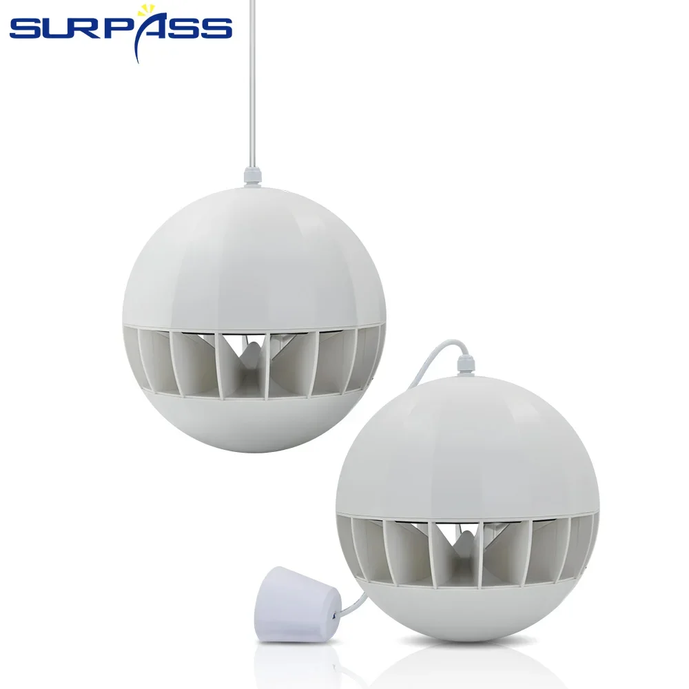 Impermeável Teto Montagem Alto-falante Pendurado Alto-falante Home Audio System Indoor Quarto Cozinha Loja 100v 20w Moda ao ar Livre