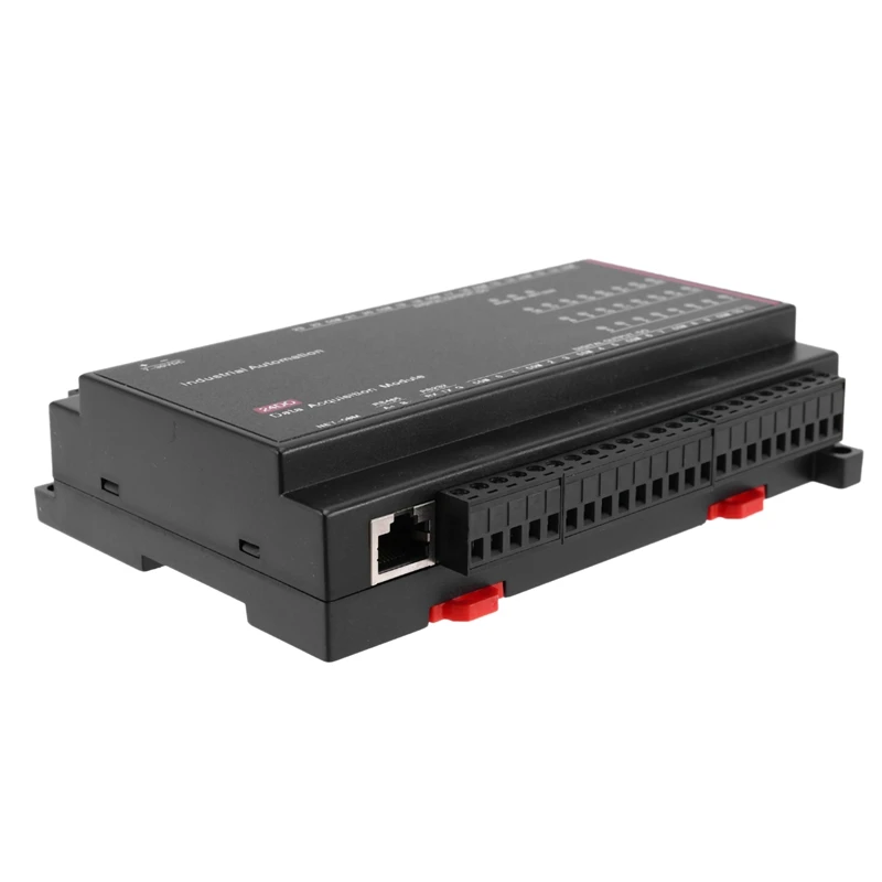 

24-канальная релейная Выходная карта RJ45 Ethernet TCPIP Modbus, промышленный контроллер, модуль ввода-вывода 24DO