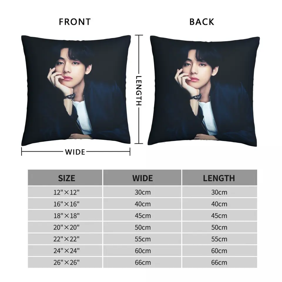 BTS テヒョン　枕カバー　両面別柄40×60 BTS V CELINE(1) ピンバッジ テテ テヒョン V | KPOWER